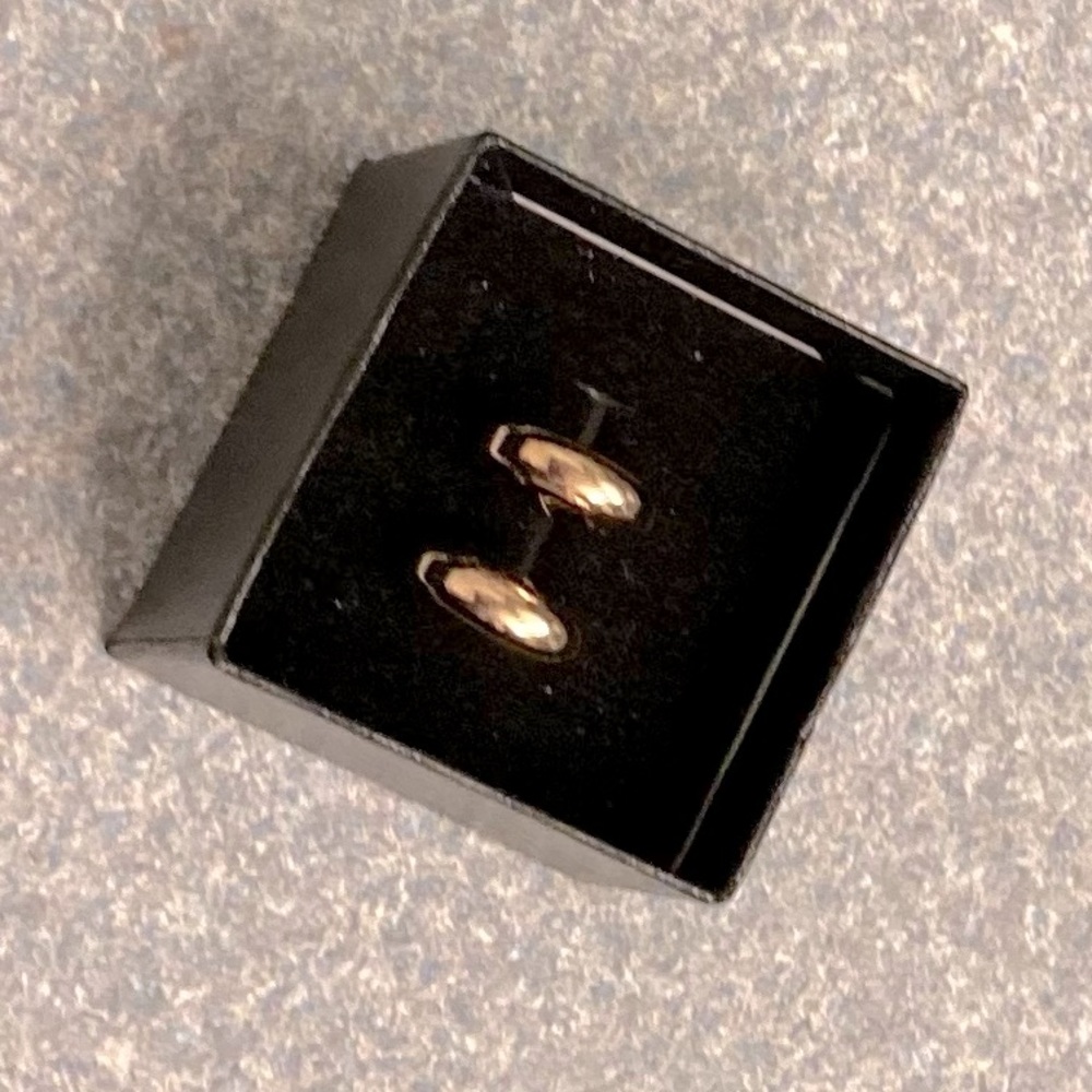 Small Golden Hoop Fashion Earrings